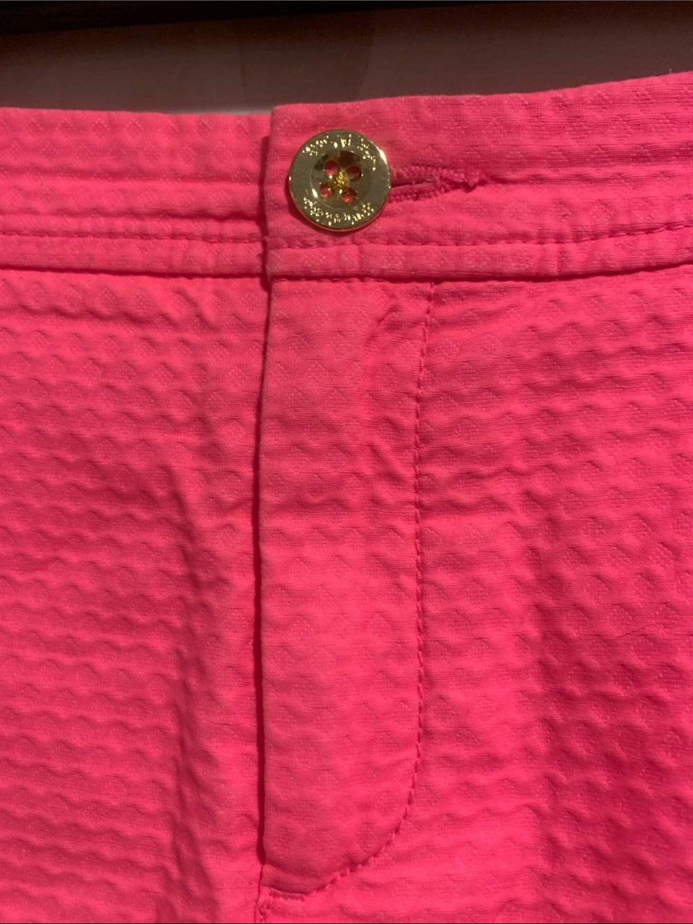 Lilly Pulitzer Bright Pink Scalloped Hem Skirt - Picture 4 of 16